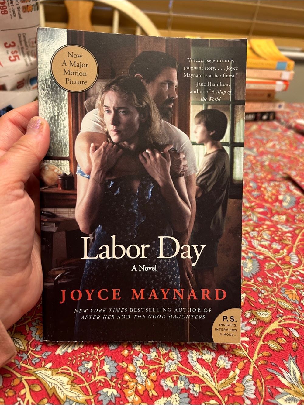 Labor Day by - Paperback Novel (Blue/Black Cover)